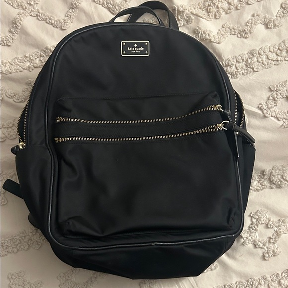 kate spade Handbags - Kate Spade Sleek Black Backpack